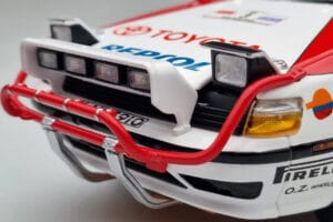 Toyota Celica GT-Four ST165 #3 B. Waldegard / F. Gallagher Winner Safari Rally 1990 Kyosho 1:18 08961A Metal - imagem 10 de 12