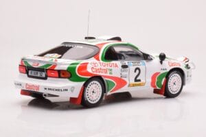 Toyota Celica Turbo 4WD ST185 #2 M. Alén / I. Kivimäki Safari Rally 1993 IXO 1:18 18RMC150B Metal - imagem 2 de 6