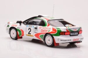 Toyota Celica Turbo 4WD ST185 #2 M. Alén / I. Kivimäki Safari Rally 1993 IXO 1:18 18RMC150B Metal - imagem 5 de 6