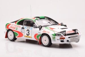 Toyota Celica Turbo 4WD ST185 #3 I. Duncan / R. Virtanen Safari Rally 1994 IXO 1:18 18RMC150C Metal - imagem 4 de 6