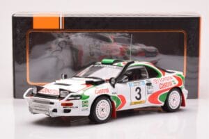 Toyota Celica Turbo 4WD ST185 #3 I. Duncan / R. Virtanen Safari Rally 1994 IXO 1:18 18RMC150C Metal - imagem 6 de 6