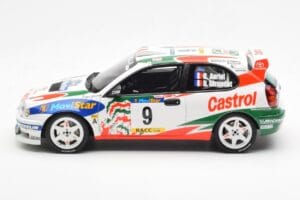 Toyota Corolla WRC #9 D. Auriol / D. Giraudet Rally Catalunya 1998 Otto 1:18 OT1102 Resina - imagem 3 de 6