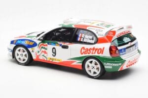 Toyota Corolla WRC #9 D. Auriol / D. Giraudet Rally Catalunya 1998 Otto 1:18 OT1102 Resina - imagem 5 de 6