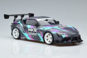 Toyota GR Supra A90 HKS GT Spirit 1:18 GT407 Resina - imagem 4 de 6
