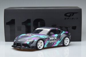 Toyota GR Supra A90 HKS GT Spirit 1:18 GT407 Resina - imagem 6 de 6