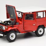 Toyota Land Cruiser FJ40 Van Vermelho Kyosho 1:18 08971R - image 2 of 8