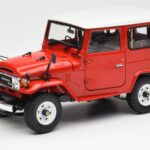 Toyota Land Cruiser FJ40 Van Vermelho Kyosho 1:18 08971R