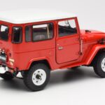Toyota Land Cruiser FJ40 Van Vermelho Kyosho 1:18 08971R - image 3 of 8