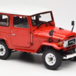 Toyota Land Cruiser FJ40 Van Vermelho Kyosho 1:18 08971R - image 6 of 8