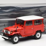 Toyota Land Cruiser FJ40 Van Vermelho Kyosho 1:18 08971R - image 8 of 8