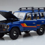 Toyota Land Cruiser 60 Azul Com Peças Opcionais Kyosho 1:18 - image 2 of 11