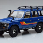 Toyota Land Cruiser 60 Azul Com Peças Opcionais Kyosho 1:18