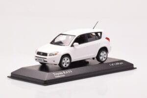 Toyota RAV4 XA30 Branco Minichamps 1:43 400166571 Metal - imagem 2 de 4