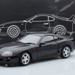 Toyota Supra A80 Preto LCD 1:18 - image 7 of 7