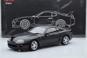 Toyota Supra A80 Preto LCD 1:18 LCD18020-BL Metal - imagem 7 de 7
