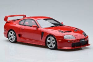 Toyota Supra A80 TRD 3000 GT Vermelho Otto 1:18 OT879 Resina - imagem 4 de 6