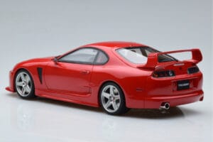 Toyota Supra A80 TRD 3000 GT Vermelho Otto 1:18 OT879 Resina - imagem 5 de 6