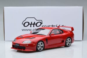 Toyota Supra A80 TRD 3000 GT Vermelho Otto 1:18 OT879 Resina - imagem 6 de 6