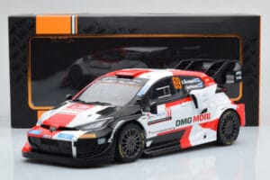 Toyota GR Yaris Rally1 #69 K. Rovanpera / J. Halttunen Rally Croatia 2022 IXO 1:18 18RMC151A Metal - imagem 6 de 6