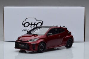Toyota GR Yaris Vermelho Otto 1:18 OT1003 Resina - imagem 6 de 6
