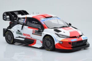 Toyota GR Yaris Rally1 #1 S. Ogier / B. Veillas Rally Monte Carlo 2022 IXO 1:18 18RMC151B Metal - imagem 4 de 6