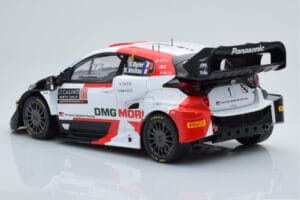 Toyota GR Yaris Rally1 #1 S. Ogier / B. Veillas Rally Monte Carlo 2022 IXO 1:18 18RMC151B Metal - imagem 5 de 6