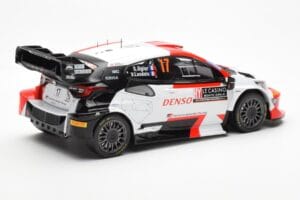 Toyota GR Yaris Rally1 #17 S. Ogier / B. Veillas Rally Monte Carlo 2023 IXO 1:18 18RMC152A Metal - imagem 2 de 6