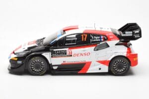 Toyota GR Yaris Rally1 #17 S. Ogier / B. Veillas Rally Monte Carlo 2023 IXO 1:18 18RMC152A Metal - imagem 3 de 6