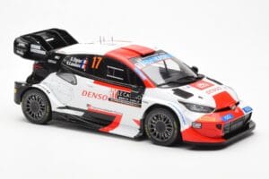 Toyota GR Yaris Rally1 #17 S. Ogier / B. Veillas Rally Monte Carlo 2023 IXO 1:18 18RMC152A Metal - imagem 4 de 6