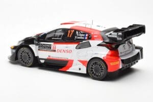 Toyota GR Yaris Rally1 #17 S. Ogier / B. Veillas Rally Monte Carlo 2023 IXO 1:18 18RMC152A Metal - imagem 5 de 6