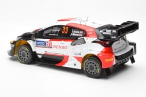 Toyota GR Yaris Rally1 #33 E. Evans / S. Martin Rally Finland 2023 IXO 1:18 18RMC174A Metal - imagem 5 de 6