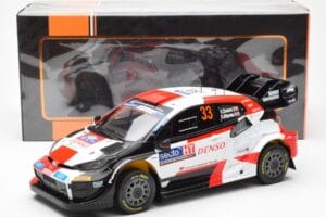 Toyota GR Yaris Rally1 #33 E. Evans / S. Martin Rally Finland 2023 IXO 1:18 18RMC174A Metal - imagem 6 de 6