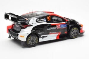 Toyota GR Yaris Rally1 #97 J-M. Latvala / J. Hanninen Rally Finland 2023 IXO 1:18 18RMC174B Metal - imagem 2 de 6