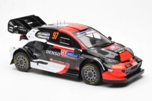 Toyota GR Yaris Rally1 #97 J-M. Latvala / J. Hanninen Rally Finland 2023 IXO 1:18 18RMC174B Metal - imagem 4 de 6