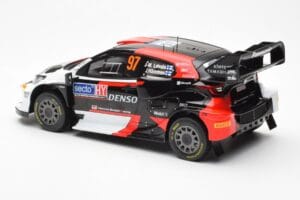Toyota GR Yaris Rally1 #97 J-M. Latvala / J. Hanninen Rally Finland 2023 IXO 1:18 18RMC174B Metal - imagem 5 de 6