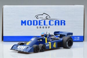 Tyrrell P34 Elf #4 P. Depailler Sweden GP 1976 MCG 1:18 MCG18615F Metal - imagem 6 de 6