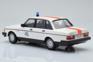 Volvo 240 GL Polícia Bélgica Minichamps 1:18 155171492 Metal - imagem 5 de 6