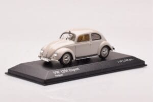 Volkswagen 1200 Export Cinzento Minichamps 1:43 431051206 Metal - imagem 2 de 4