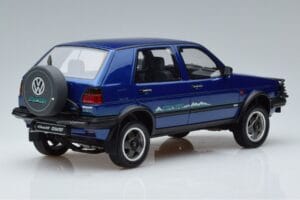 Volkswagen Golf Country Mk2 Azul Otto 1:18 OT973 Resina - imagem 2 de 6