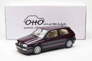 Volkswagen Golf Mk3 VR6 Syncro Violeta Escuro Pérola Otto 1:18 OT1052 Resina - imagem 6 de 6