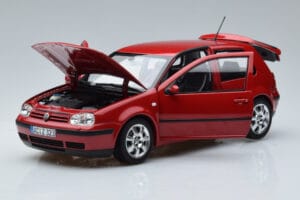 Volkswagen Golf Mk4 Vermelho Norev 1:18 188573 Metal - imagem 2 de 7