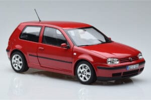 Volkswagen Golf Mk4 Vermelho Norev 1:18 188573 Metal - imagem 5 de 7
