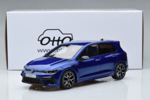 Volkswagen Golf Mk8 R Azul Otto 1:18 OT413 Resina - imagem 6 de 6