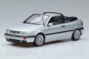 Volkswagen Golf Mk3 Cabriolet Prateado Norev 1:18 188468 Metal