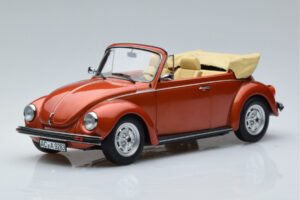 Volkswagen Beetle 1303 Cabriolet Laranja Norev 1:18