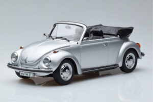 Volkswagen Beetle 1303 Cabriolet Prateado Norev 1:18