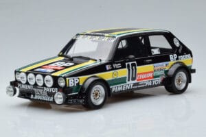 Volkswagen LT35 + Golf 1 GTI Group 2 Black Otto 1:18 OT353 Resina - imagem 5 de 6