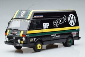 Volkswagen LT35 + Golf 1 GTI Group 2 Black Otto 1:18 OT353 Resina - imagem 6 de 6