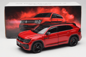 Volkswagen Teramont X Vermelho FAW 1:18 ZVB000003A Metal - imagem 8 de 8