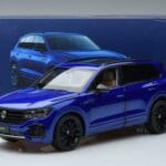 Volkswagen Touareg CR Azul FAW 1:18 LTC761021BLU Metal - image 7 of 7